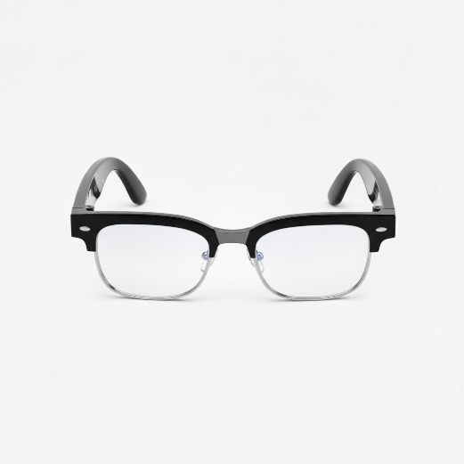 Lunettes connectées E613 Semi-cerclées Transparente